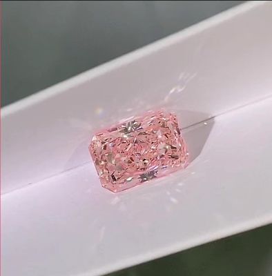 IGI gecertificeerd Pink Loose Lab Created Diamonds Radiant Cut 1ct-1.5ct