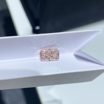VS2-VVS2 Gekweekte Roze de Diamanten1.5-3.0ct Stralende Briljante Besnoeiing van CVD Laboratorium
