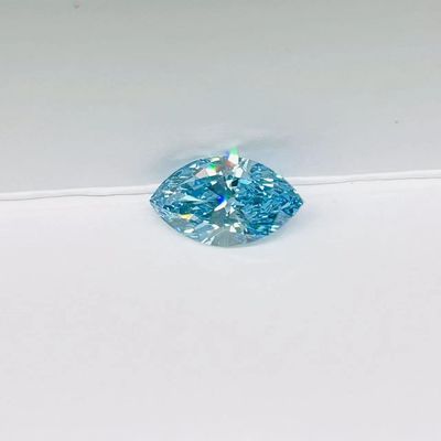 10 het Losse Laboratorium van Mohs Gemaakt tot Blauwe Diamanten Verklaarde Marquise Cut IGI
