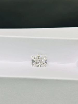 Grote steen 5.3ct Radiant Shape Lab Gecreëerd als gegroeid onbehandeld CVD Diamant IGI gecertificeerde fabriek directe verkoop