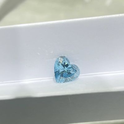 1.52Carat het hart sneed Blauwe Losse Laboratorium Gekweekte Verklaarde Diamanten IGI
