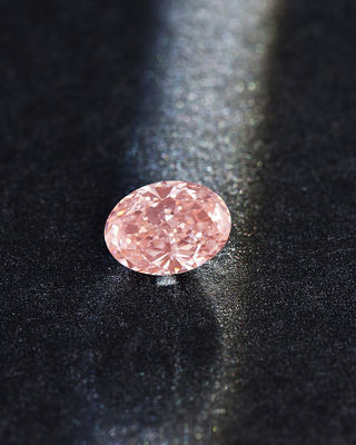 3ct het ovale Gewijzigde Briljante Laboratorium leidde tot Roze Diamanten met IGI-Certificaat