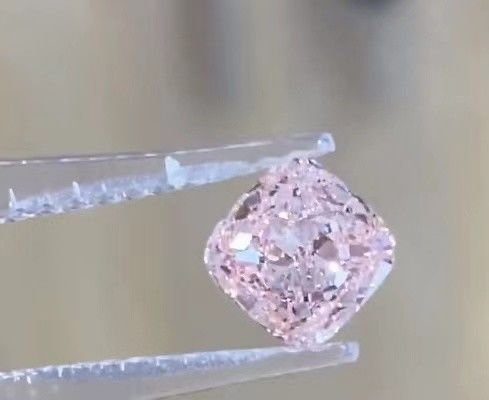 VVS2 laboratorium Gekweekte Buitensporige Intense Roze het Kussen los Diamant van Baby Roze Diamanten