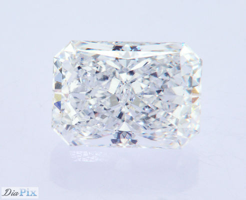 Lab Made Diamonds CVD IGI gecertificeerde synthetische diamanten Radiant Shape Ring Necklace