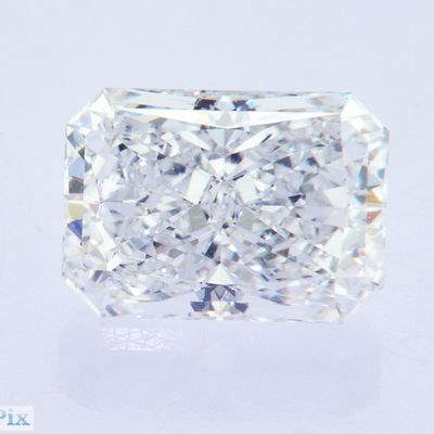 Grote grootte 4+Ct laboratoriumgeteeld CVD Wit Diamant Fancy Radiant Shape IGI gecertificeerd
