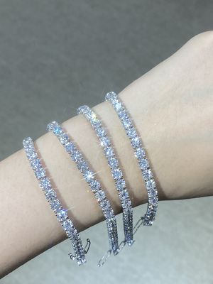 Synthetisch Lab Groeide Diamanten Armband Custom Juwelen Tennis Armband