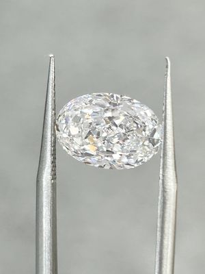 Gecertificeerde synthetische diamanten Lab Created Diamonds No Bow Tie No Treatment Mensgemaakt