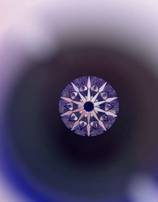 10 harten pijlen ronde vorm laboratoriumgeteelde diamanten gecertificeerde synthetische diamanten